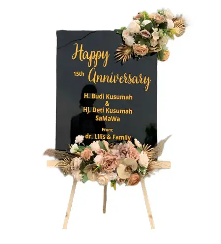 Papan Bunga Akrilik Pugeran